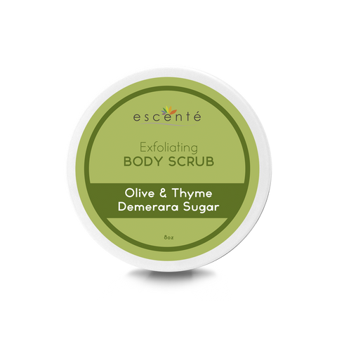 Olive & Thyme Demerara Sugar Body Scrub 8oz